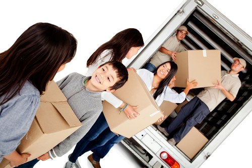 Man with van service assisting with local moving in Westkensington