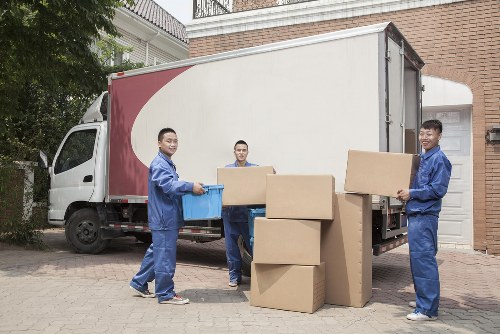 Office removals team planning a business relocation in Westkensington