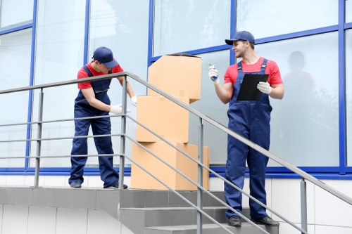 Insurance protection and careful handling during a West Kensington move