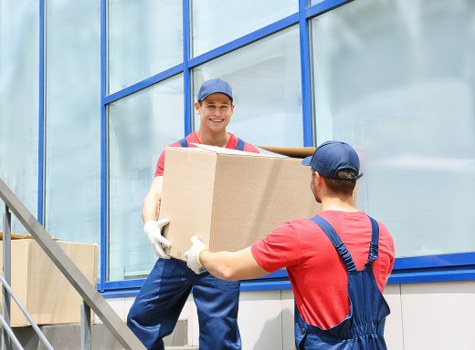 Local house removalists helping with a residential move in West Kensington