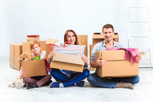 Careful moving support for flats and homes in West Kensington