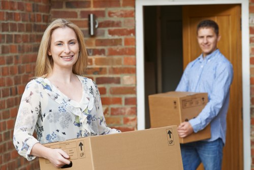 Professional furniture pick-up in West Kensington with local access challenges