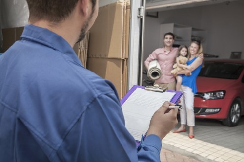 Local packing team helping with residential relocation in West Kensington
