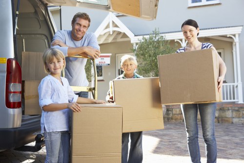 A newly settled home after house removals in Westkensington