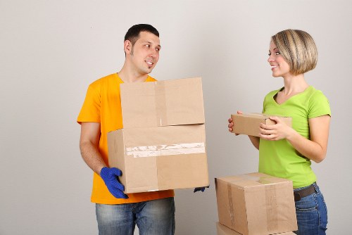 Moving van loaded for a Westkensington house removal