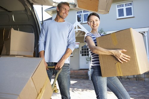 Careful unpacking and room setup after a move in West Kensington