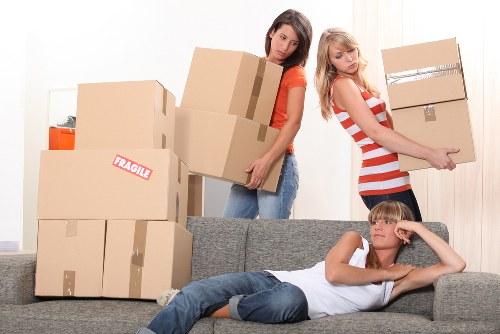 Office packing and labeling for commercial moves in Westkensington
