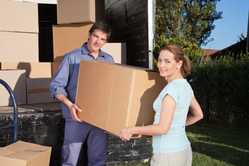 Packing and arranging items efficiently in Westkensington storage